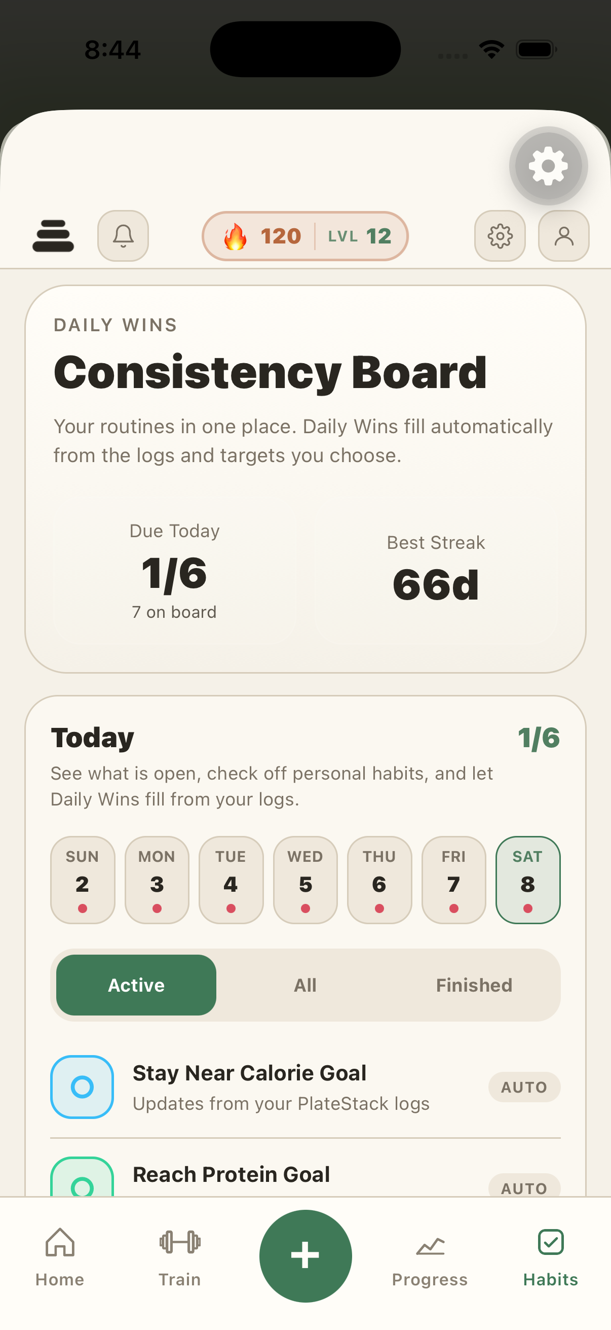 PlateStack — Routines